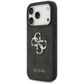 Калъф за iPhone 18 Pro Max / iPhone 17 Pro Max - Hardcase 4G Classic Logo with Strap (GUHCP18XP4GMGSK) - Guess - Черен