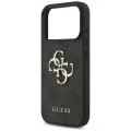 Калъф за iPhone 18 Pro Max / iPhone 17 Pro Max - Hardcase 4G Classic Logo with Strap (GUHCP18XP4GMGSK) - Guess - Черен