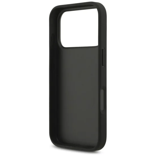 Калъф за iPhone 18 Pro Max / iPhone 17 Pro Max - Hardcase 4G Classic Logo with Strap (GUHCP18XP4GMGSK) - Guess - Черен