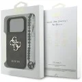 Калъф за iPhone 18 Pro Max / iPhone 17 Pro Max - Hardcase 4G Classic Logo with Strap (GUHCP18XP4GMGSK) - Guess - Черен