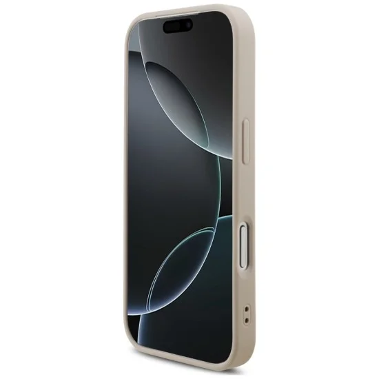 Калъф за iPhone 18 Pro Max / iPhone 17 Pro Max - Hardcase 4G Classic Logo with Strap (GUHCP18XP4GMGSP) - Guess - Розов