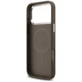 Калъф за iPhone 18 Pro Max / iPhone 17 Pro Max - Hardcase 4G Triangle Logo MagSafe (GUHMP18XP4TSRCMW) - Guess - Кафяв