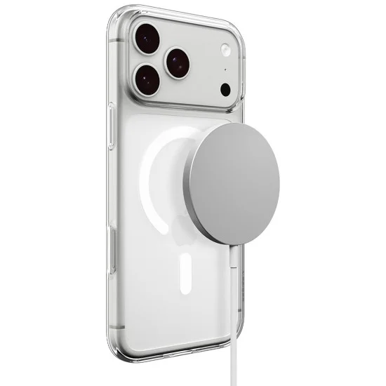 Калъф за iPhone 18 Pro Max / iPhone 17 Pro Max - Liquid Crystal MagSafe (ACS12143) - Spigen - Прозрачен / Бял