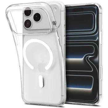 Калъф за iPhone 18 Pro Max / iPhone 17 Pro Max - Liquid Crystal MagSafe (ACS12143) - Spigen - Прозрачен / Бял
