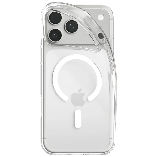 Калъф за iPhone 18 Pro Max / iPhone 17 Pro Max - Liquid Crystal MagSafe (ACS12143) - Spigen - Прозрачен / Бял