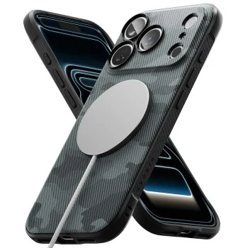 Калъф за iPhone 18 Pro Max / iPhone 17 Pro Max - Onyx MagSafe - Ringke - Камуфлажно черен