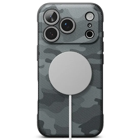 Калъф за iPhone 18 Pro Max / iPhone 17 Pro Max - Onyx MagSafe - Ringke - Камуфлажно черен