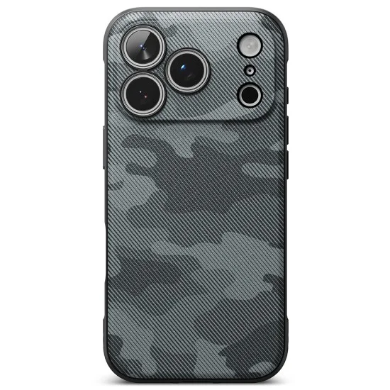 Калъф за iPhone 18 Pro Max / iPhone 17 Pro Max - Onyx - Ringke - Камуфлажно черен