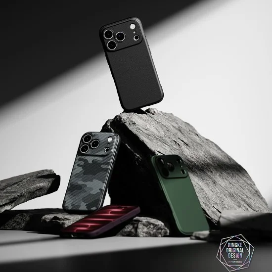 Калъф за iPhone 18 Pro Max / iPhone 17 Pro Max - Onyx - Ringke - Тъмно черешов