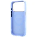 Калъф за iPhone 18 Pro Max / iPhone 17 Pro Max - Peony 4G Small Logo MagSafe (GUHMP18X6PGS4NPB) - Guess - Светло син