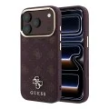 Калъф за iPhone 18 Pro Max / iPhone 17 Pro Max - Peony 4G Small Logo MagSafe (GUHMP18X6PGS4NPU) - Guess - Бордо