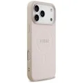 Калъф за iPhone 18 Pro Max / iPhone 17 Pro Max - Saffiano MagSafe (GUHMP18XPSAHMCP) - Guess - Розов