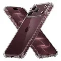 Калъф за iPhone 18 Pro Max / iPhone 17 Pro Max - Shockproof Clear Silicone - Techsuit - Прозрачен