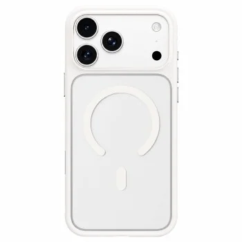 Калъф за iPhone 18 Pro Max / iPhone 17 Pro Max - Skin Friendly Frosted Anti-Drop MagSafe - Blueo - Бял