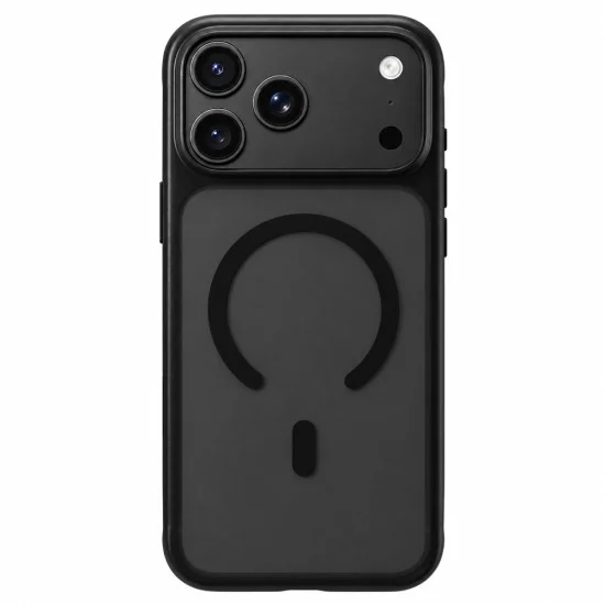 Калъф за iPhone 18 Pro Max / iPhone 17 Pro Max - Skin Friendly Frosted Anti-Drop MagSafe - Blueo - Черен