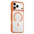 Калъф за iPhone 18 Pro Max / iPhone 17 Pro Max - Skin Friendly Frosted Anti-Drop MagSafe - Blueo - Оранжев
