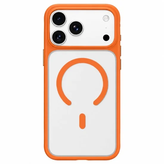 Калъф за iPhone 18 Pro Max / iPhone 17 Pro Max - Skin Friendly Frosted Anti-Drop MagSafe - Blueo - Оранжев