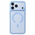 Калъф за iPhone 18 Pro Max / iPhone 17 Pro Max - Skin Friendly Frosted Anti-Drop MagSafe - Blueo - Син