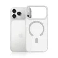 Калъф за iPhone 18 Pro Max / iPhone 17 Pro Max - Smoke MagCase - 3mk - Бял