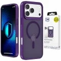 Калъф за iPhone 18 Pro Max / iPhone 17 Pro Max - Smoke MagCase - 3mk - Лилав