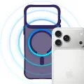 Калъф за iPhone 18 Pro Max / iPhone 17 Pro Max - Smoke MagCase - 3mk - Лилав