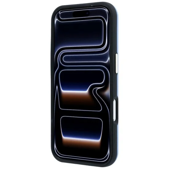 Калъф за iPhone 18 Pro Max / iPhone 17 Pro Max - Smooth Big Strass Logo (GUHCP18X6PWGSPDB) - Guess - Светло син