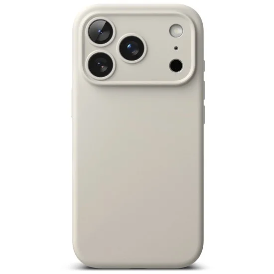 Калъф за iPhone 18 Pro - Silicone MagSafe - Ringke - Каменен