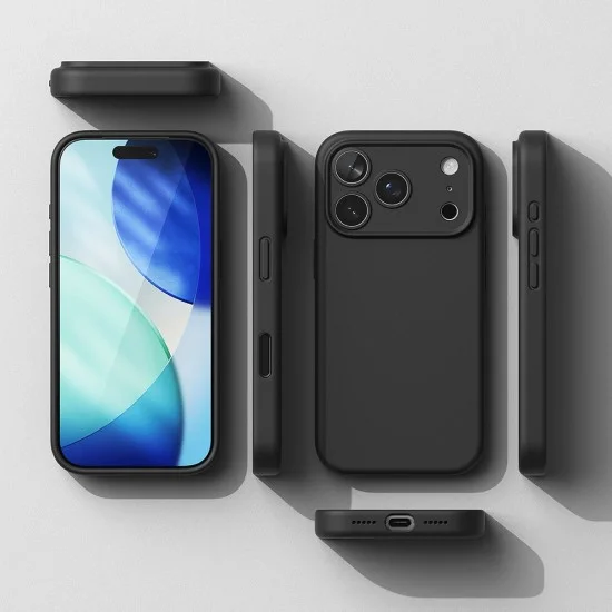 Калъф за iPhone 18 Pro - Silicone MagSafe - Ringke - Каменен