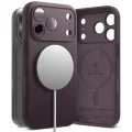 Калъф за iPhone 18 Pro - Silicone MagSafe - Ringke - Тъмно черешов