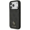 Калъф за iPhone 18 Pro / iPhone 17 Pro - 4G Small and Classic Logo MagSafe (GUHMP18LP4SM4MK) - Guess - Черен