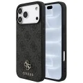 Калъф за iPhone 18 Pro / iPhone 17 Pro - 4G Small and Classic Logo MagSafe (GUHMP18LP4SM4MK) - Guess - Черен