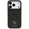 Калъф за iPhone 18 Pro / iPhone 17 Pro - 4G Small and Classic Logo MagSafe (GUHMP18LP4SM4MK) - Guess - Черен