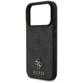 Калъф за iPhone 18 Pro / iPhone 17 Pro - 4G Small and Classic Logo MagSafe (GUHMP18LP4SM4MK) - Guess - Черен