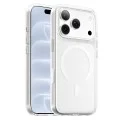 Калъф за iPhone 18 Pro / iPhone 17 Pro - Crystal Pro Anti-Drop MagSafe - Blueo - Блестящо прозрачен