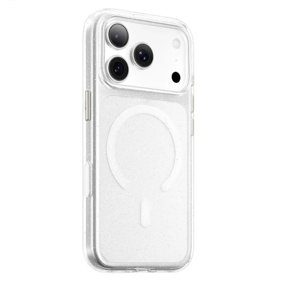 Калъф за iPhone 18 Pro / iPhone 17 Pro - Crystal Pro Anti-Drop MagSafe - Blueo - Блестящо прозрачен