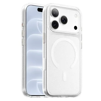 Калъф за iPhone 18 Pro / iPhone 17 Pro - Crystal Pro Anti-Drop MagSafe - Blueo - Блестящо прозрачен