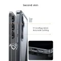 Калъф за iPhone 18 Pro / iPhone 17 Pro - Crystal Pro Anti-Drop MagSafe - Blueo - Блестящо прозрачен