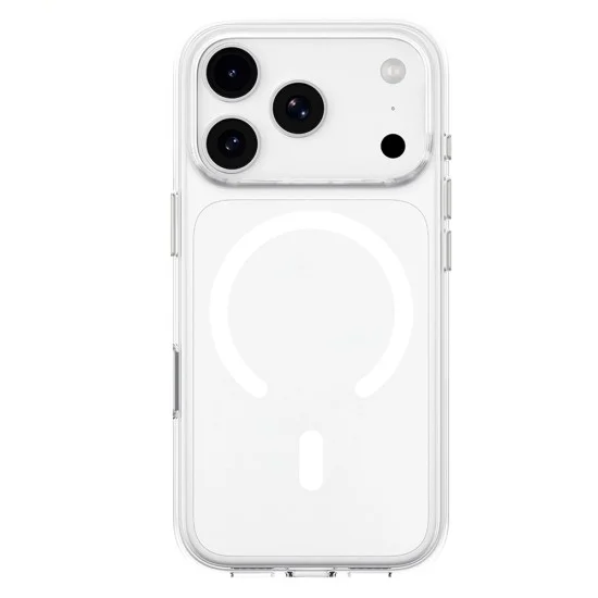 Калъф за iPhone 18 Pro / iPhone 17 Pro - Crystal Pro Anti-Drop MagSafe - Blueo - Прозрачен