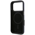 Калъф за iPhone 18 Pro / iPhone 17 Pro - Grained Leather with Resin Sign Logo MagSafe (KLHMP18L6PWKSRSB) - Karl Lagerfeld - Светло син