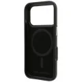 Калъф за iPhone 18 Pro / iPhone 17 Pro - Grained Leather with Resin Sign Logo MagSafe (KLHMP18L6PWKSRSP) - Karl Lagerfeld - Розов