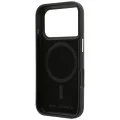 Калъф за iPhone 18 Pro / iPhone 17 Pro - Grained Leather with Resin Sign Logo MagSafe (KLHMP18L6PWKSRSR) - Karl Lagerfeld - Бордо