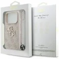 Калъф за iPhone 18 Pro / iPhone 17 Pro - Hardcase 4G Classic Logo with Strap (GUHCP18LP4GMGSP) - Guess - Розов