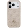 Калъф за iPhone 18 Pro / iPhone 17 Pro - Hardcase 4G Small & Classic MagSafe (GUHMP18LP4SM4MP) - Guess - Розов