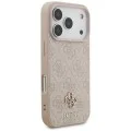 Калъф за iPhone 18 Pro / iPhone 17 Pro - Hardcase 4G Small & Classic MagSafe (GUHMP18LP4SM4MP) - Guess - Розов