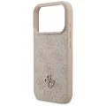 Калъф за iPhone 18 Pro / iPhone 17 Pro - Hardcase 4G Small & Classic MagSafe (GUHMP18LP4SM4MP) - Guess - Розов