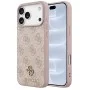 Калъф за iPhone 18 Pro / iPhone 17 Pro - Hardcase 4G Small & Classic MagSafe (GUHMP18LP4SM4MP) - Guess - Розов