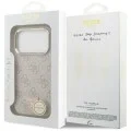 Калъф за iPhone 18 Pro / iPhone 17 Pro - Hardcase 4G Triangle Logo MagSafe (GUHMP18LP4GTDGMP) - Guess - Розов