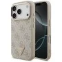 Калъф за iPhone 18 Pro / iPhone 17 Pro - Hardcase 4G Triangle Logo MagSafe (GUHMP18LP4GTDGMP) - Guess - Розов