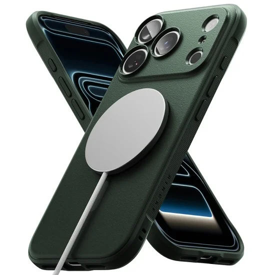 Калъф за iPhone 18 Pro / iPhone 17 Pro - Onyx MagSafe - Ringke - Зелен