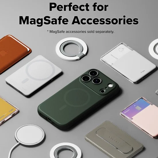 Калъф за iPhone 18 Pro / iPhone 17 Pro - Onyx MagSafe - Ringke - Зелен